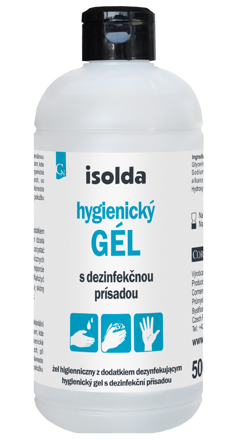 ISOLDA Hygienegel mit Desinfektionsmittel 500ml