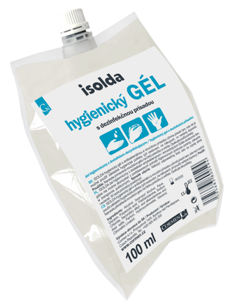 ISOLDA Taschenhygienegel mit Desinfektionsmittel 100ml